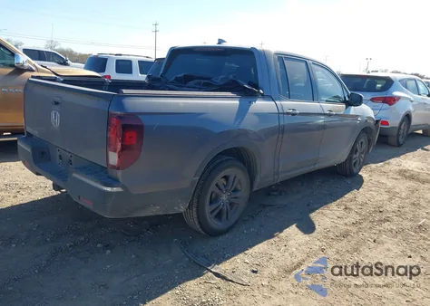 2020 Honda Ridgeline 2Wd Sport из США, поврежденный, VIN 5FPYK2F1XLB000514